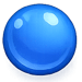 Blå